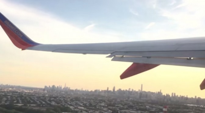 Drone Collides Into The Wing of an Airliner