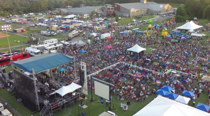 Incredible Aerial Drone Video of Alabaster Cityfest
