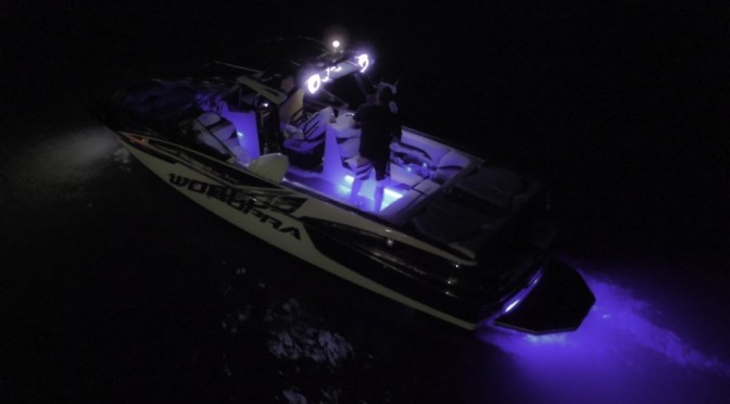 Check out this Supra boat at night from a drone! Beautiful!