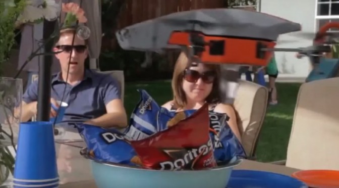 Drone Attack and Steal Doritos – Superbowl Commercial