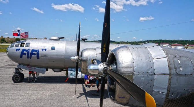 B-29 Superfortress at Birmingham Airport – Video